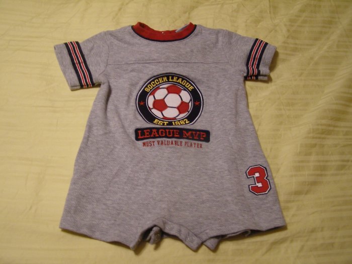 Okie Dokie Soccer Onesie 12 months