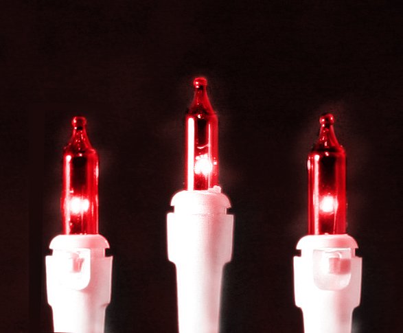 Roman Lights 100 Red Mini Lights