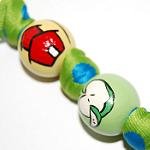 Handpainted Teacher Appreciation Gift Keychain