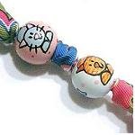 Adorable Kitty Cats Handpainted Keychain