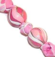Pink Camouflage Handpainted Keychain
