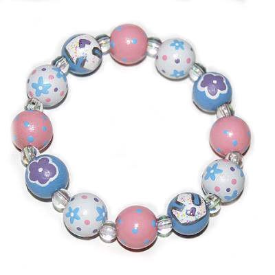 Handpainted Pretty Princess Stretch Bracelet