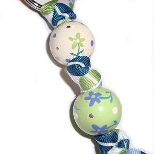 National Inclusion Project Handpainted Anniversary Keychain-Flowers