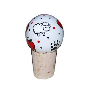 Hand-painted Adorable Twilight Wine Stopper