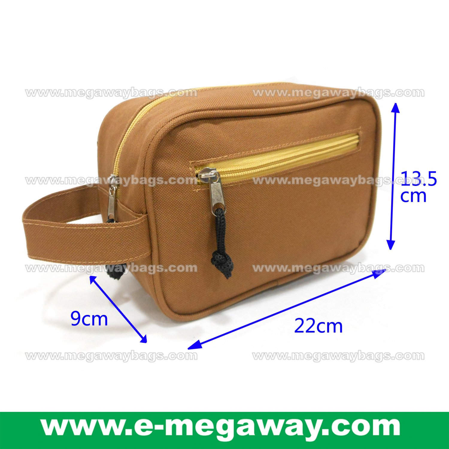 Unisex Travel Amenity Beauty Makeup Bag Purses Cosmetic Spa Pouch MegawayBags #CC-0973B
