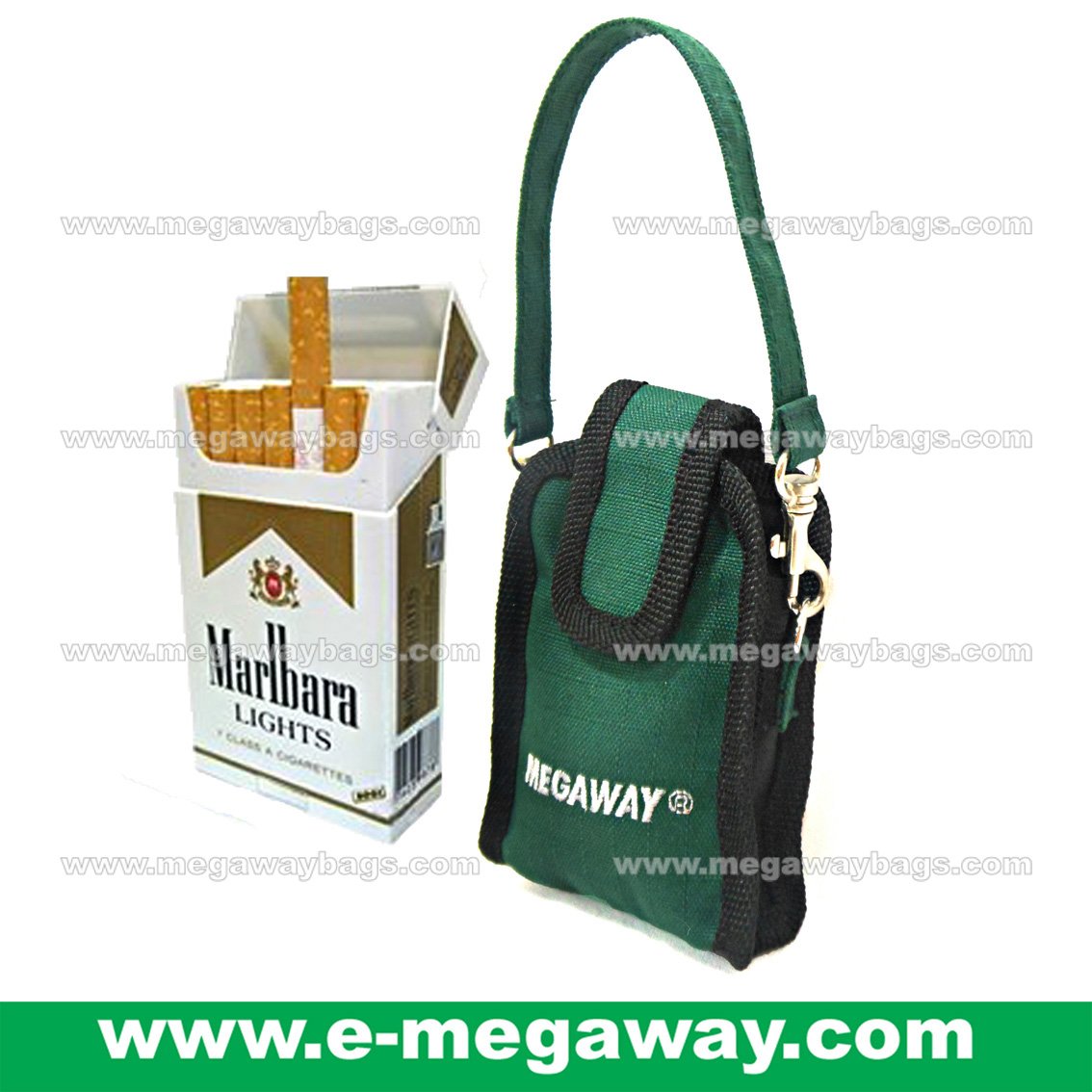 Cigar Cigarette Gifts Detachable Bags Boxes Case Pouch Smoker Travel MegawayBags #CC-1050