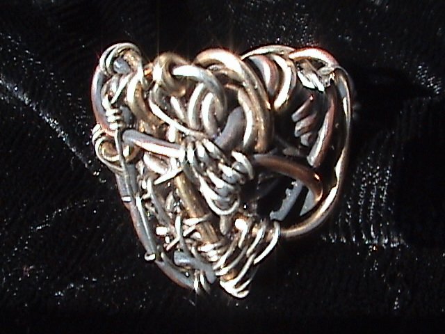 Shield of Trinity - Sterling Silver and Gold Ring