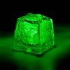 Green Single Litecubes-Flashing LED Ice Cube Party Light