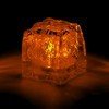 Orange Single Litecubes-Flashing LED Ice Cube Party Light