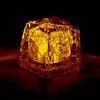 Yellow Single Litecubes-Flashing LED Ice Cube Party Light