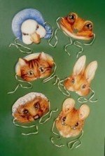 Beatrix Potter Party Masks-Childrens Pretend Play Dress Up