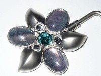 Hush-Rainbow Florite-Purse Handbag Hook Hanger & Pouch