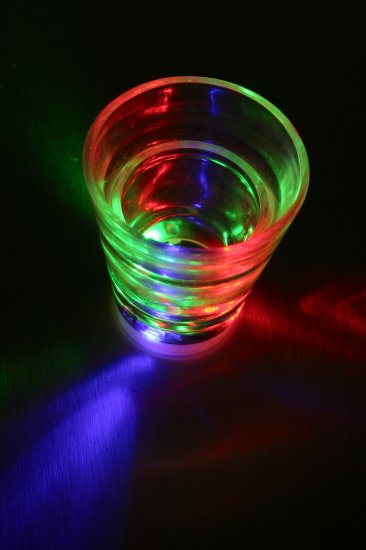 LED Light Up Shot Glass