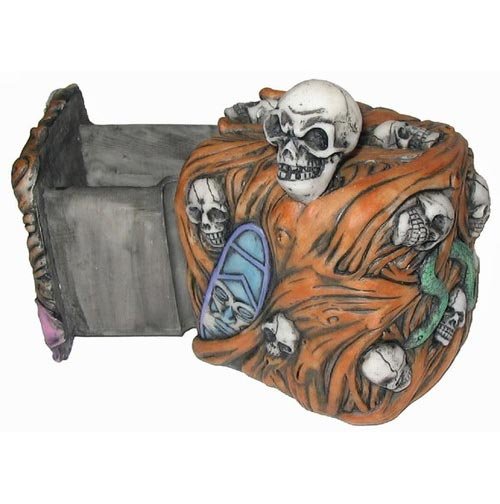 Skull Secret Lock Box-Jewelry Box