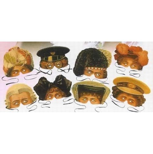 Victoria & Albert Collection of 8 Costume Party Masks