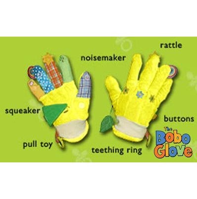 Yellow BoBo Glove Baby Toy-Interactive & Sensory-Stimulating