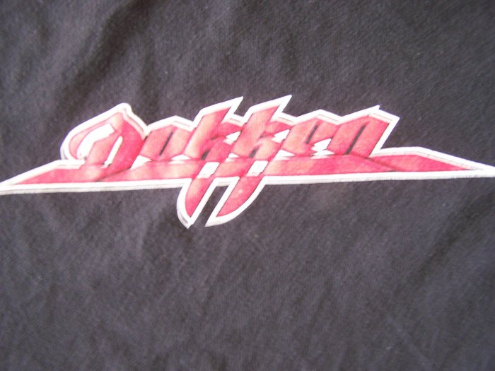 Dokken 2002 World Tour T-Shirt Sz. Large