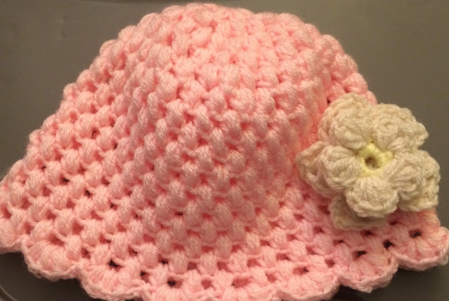 Flower Bonnet: Youth Small, Youth Medium, Youth Large