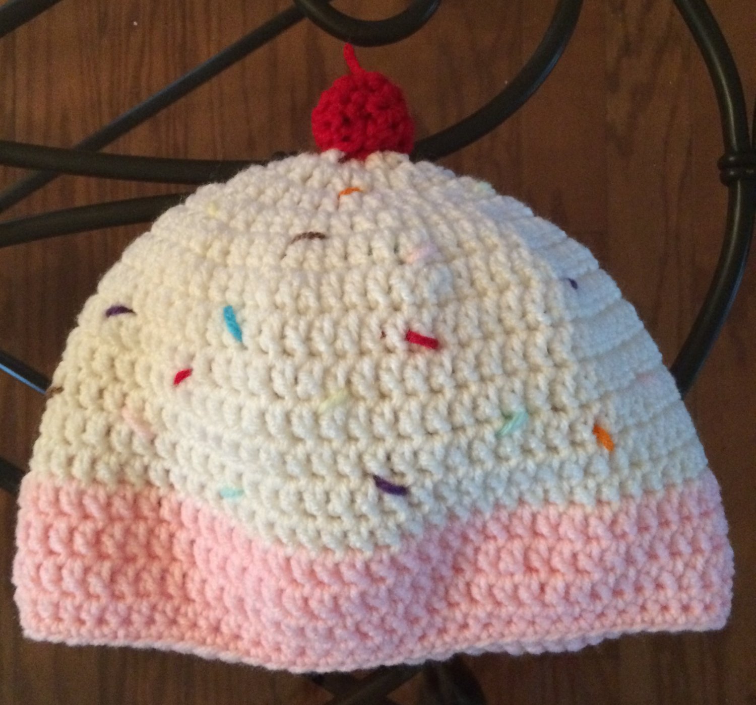 Ice Cream Sundae Beanie: Youth Small, Youth Medium, Youth Large