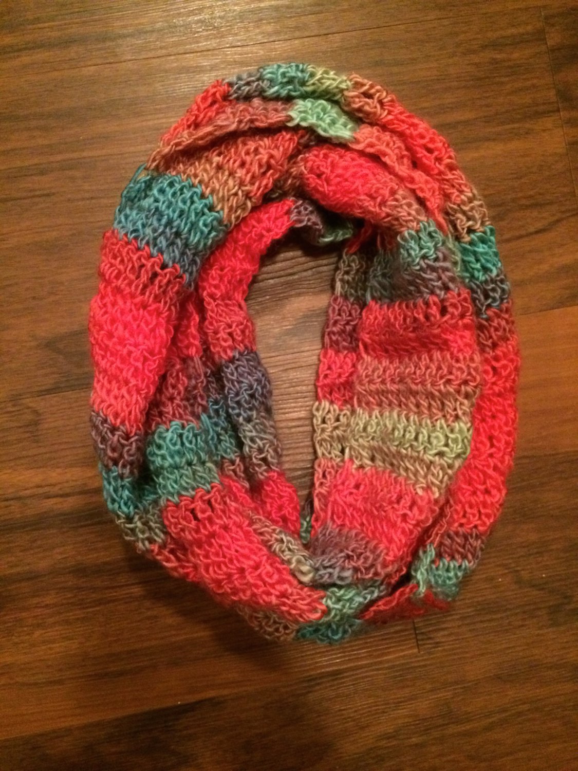 Bright Multi Infinity Scarf*