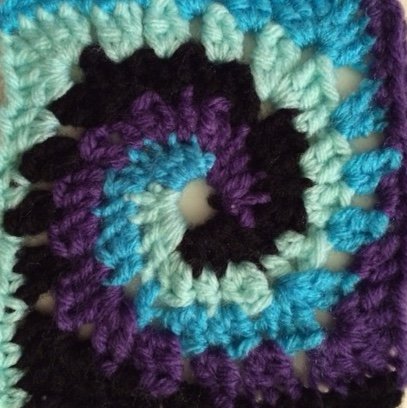 Tie Dye Spiral Coasters: Set of 4