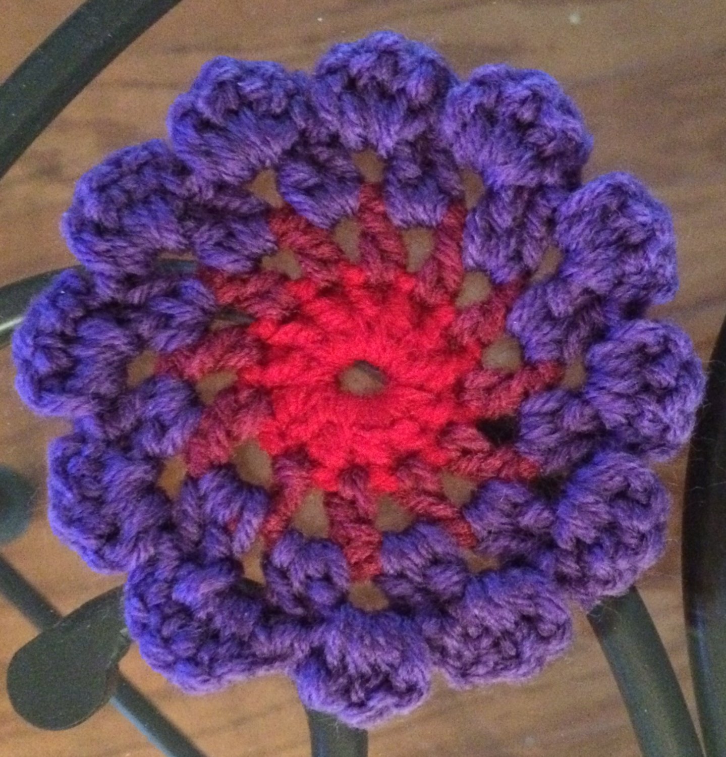 Trippy Flower Coasters: Set of 4