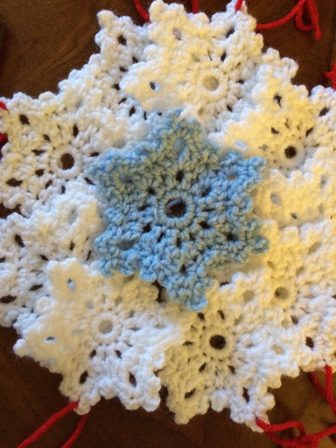 Snowflake Ornaments: Set of 6