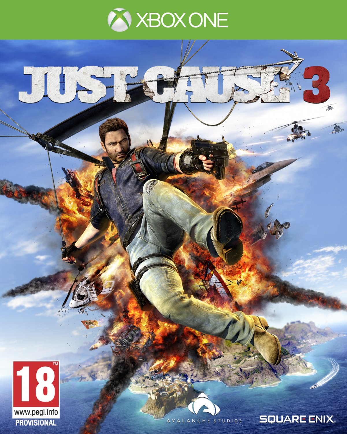 Just Cause 3 Xbox One Physical Game Disc US