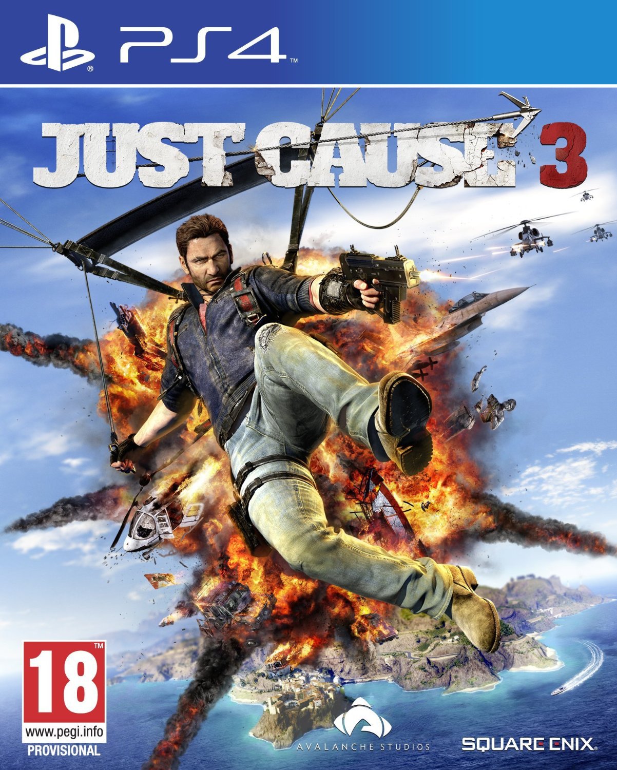 Just Cause 3 PS4 Physical Game Disc US