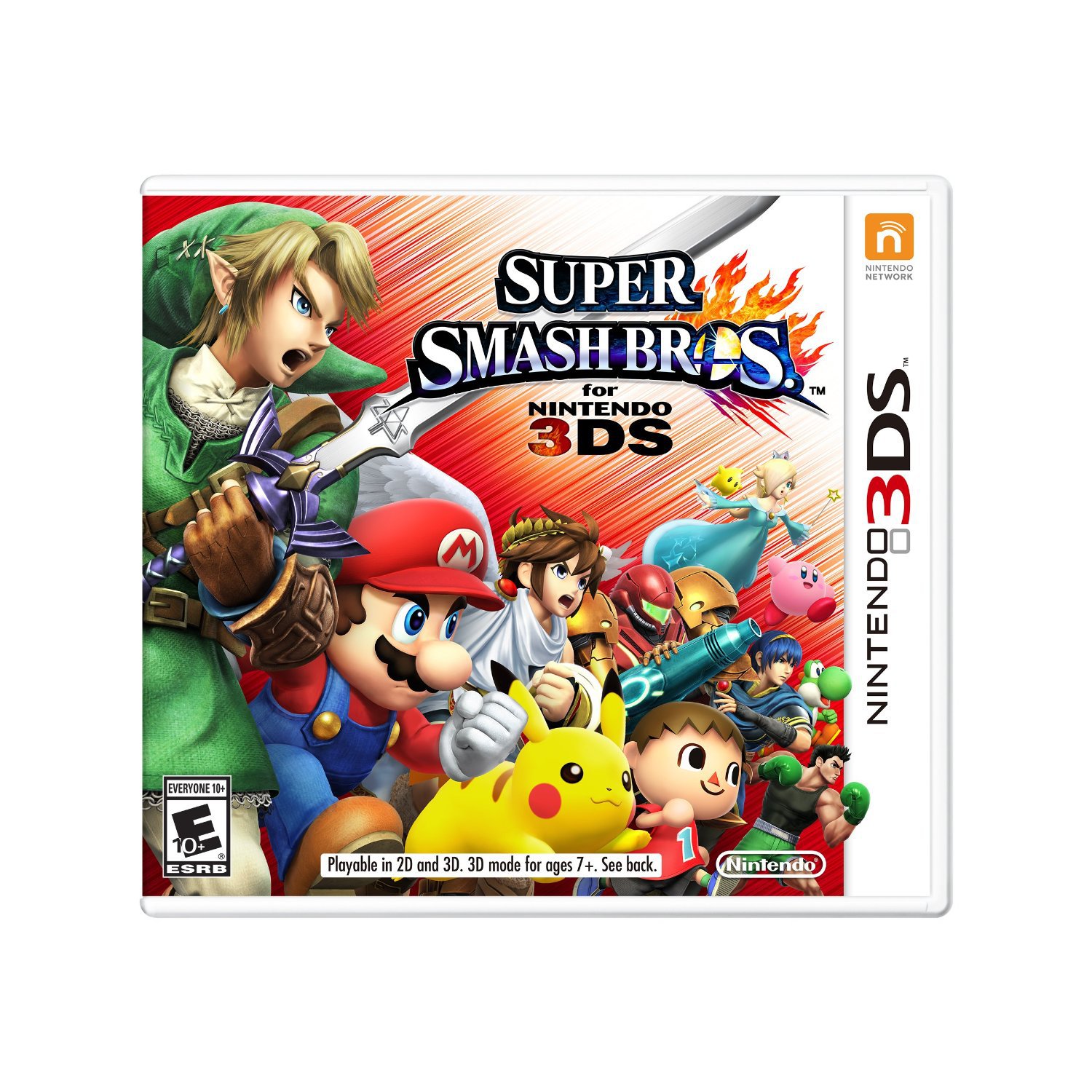 Super Smash Bros. 3DS Physical Game Cartridge US