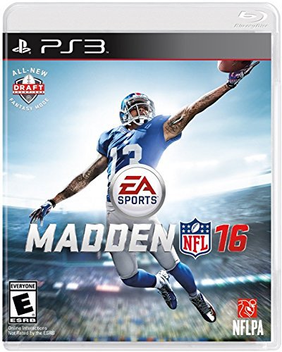 Madden NFL 16 PS3 Physical Game Disc US