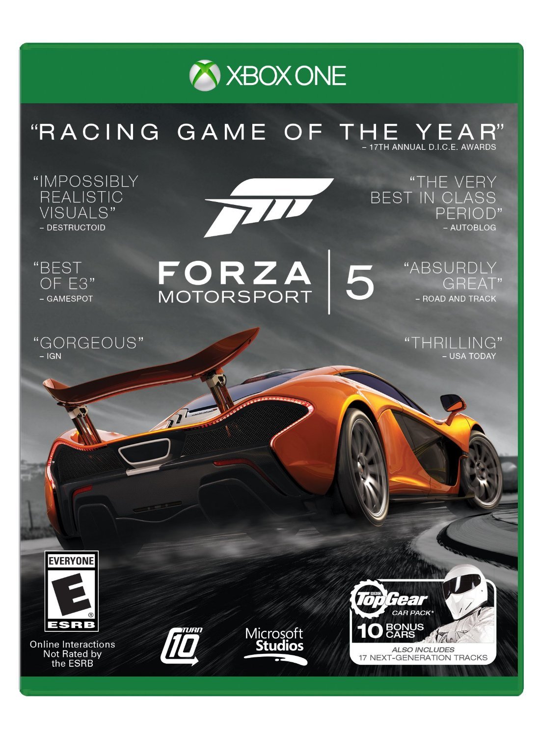 Forza 5: Game of the Year Edition Xbox One Physical Game Disc US