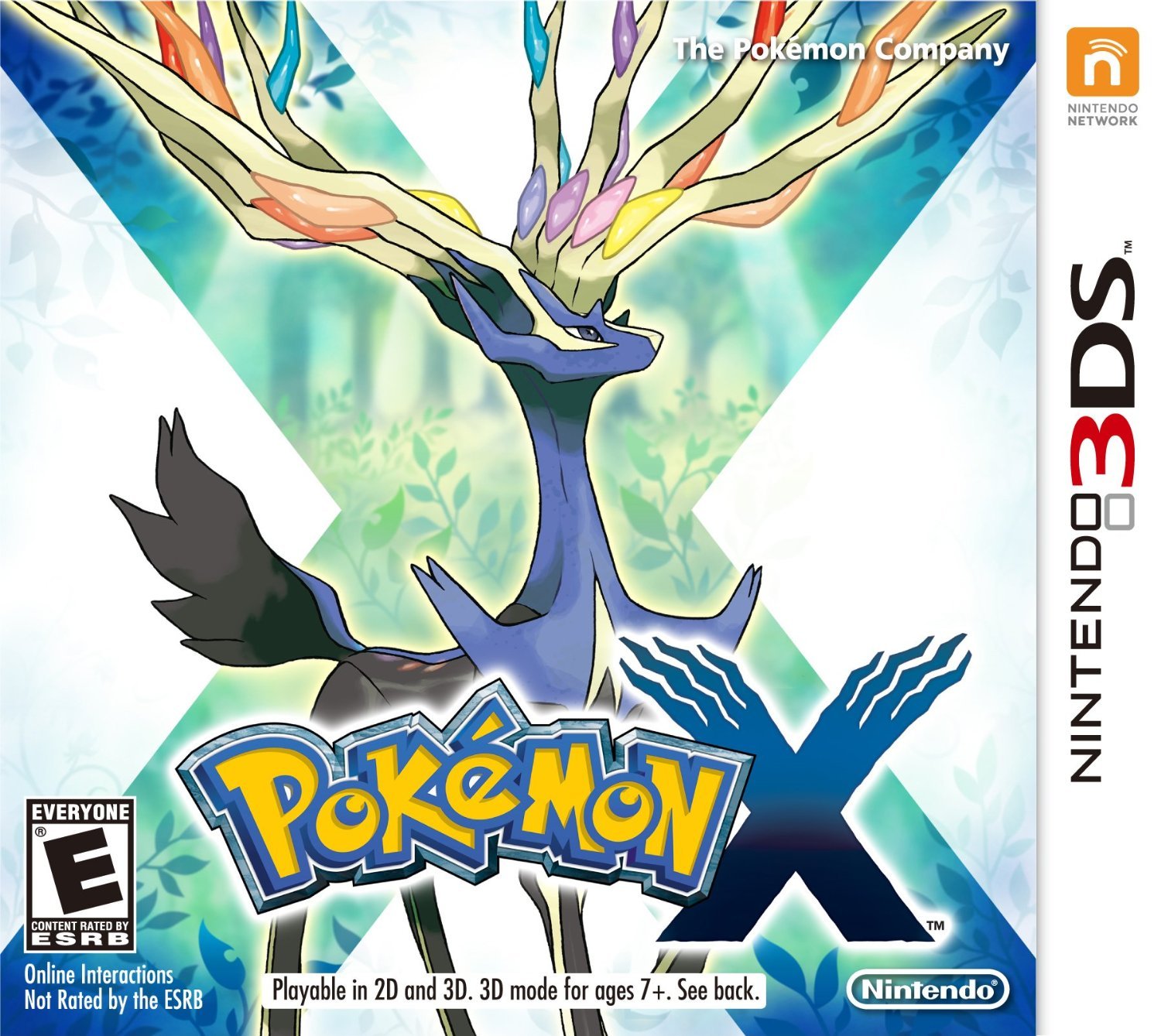 Pokémon X 3DS Physical Game Cartridge US