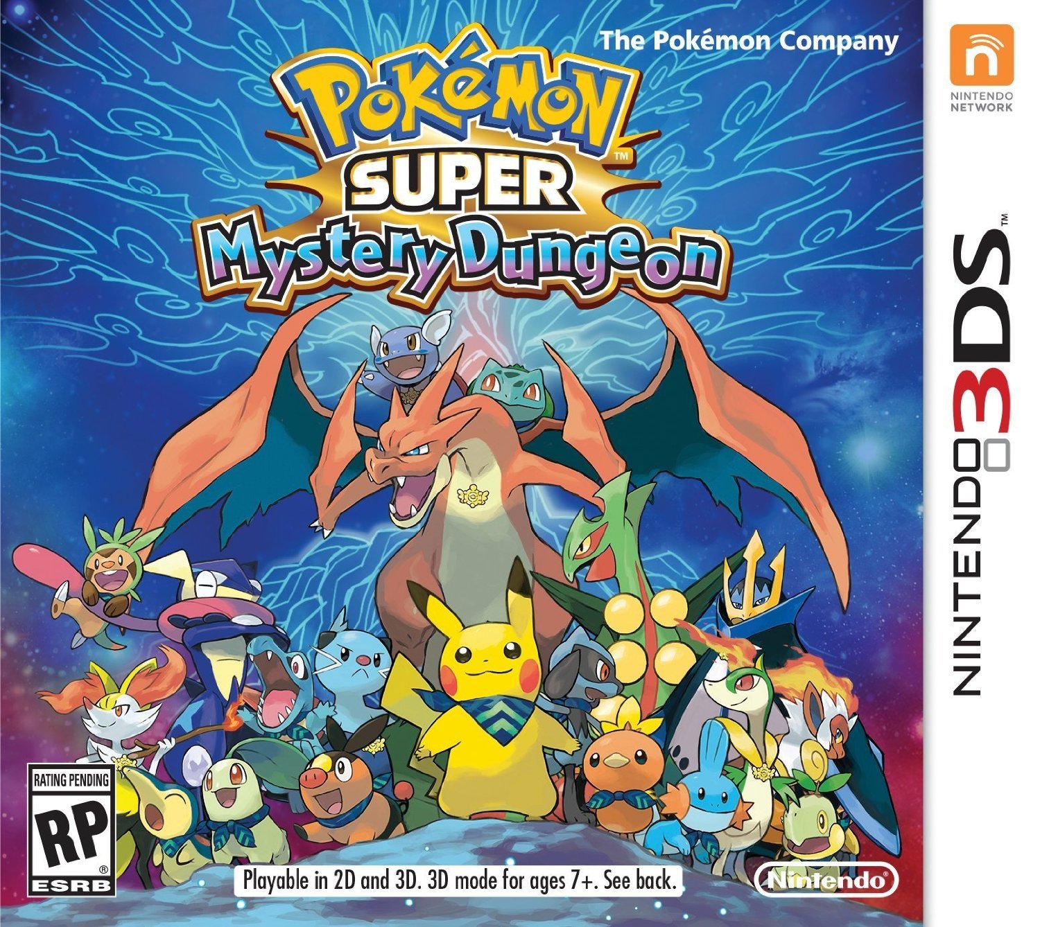 Pokemon Super Mystery Dungeon 3DS Physical Game Cartridge US