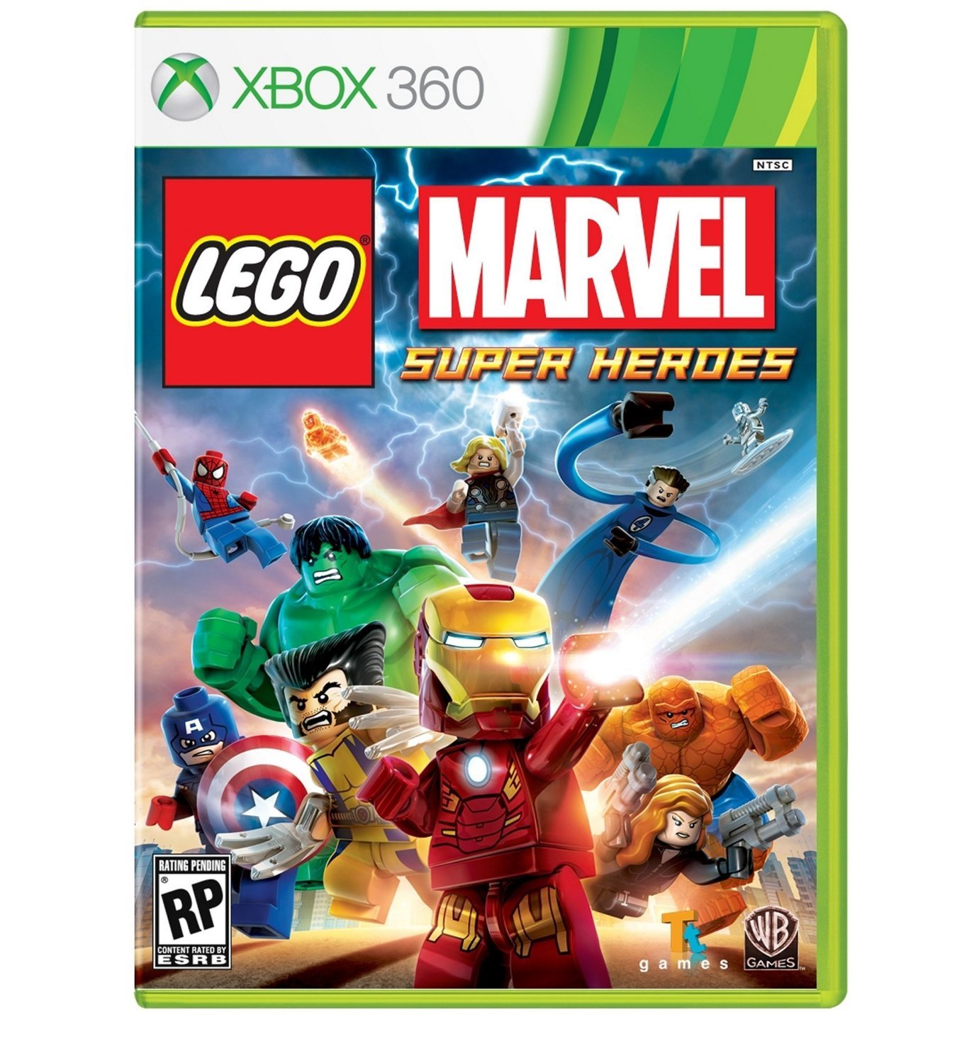LEGO: Marvel Super Heroes Xbox 360 Physical Game Disc US