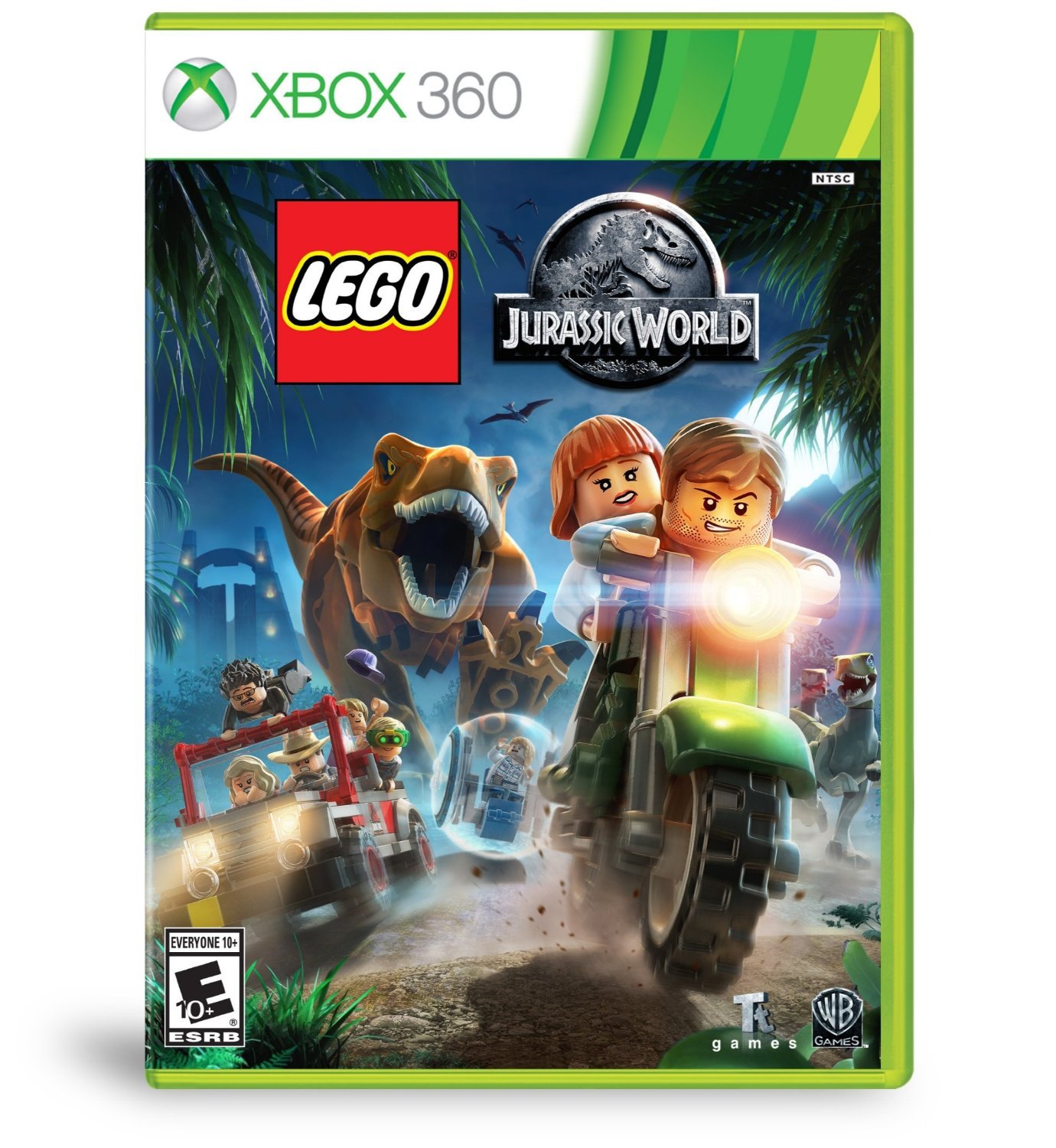 LEGO Jurassic World Xbox 360 Physical Game Disc US