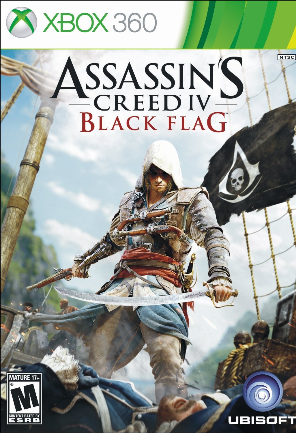 Assassin's Creed IV Black Flag Xbox 360 Physical Game Disc US