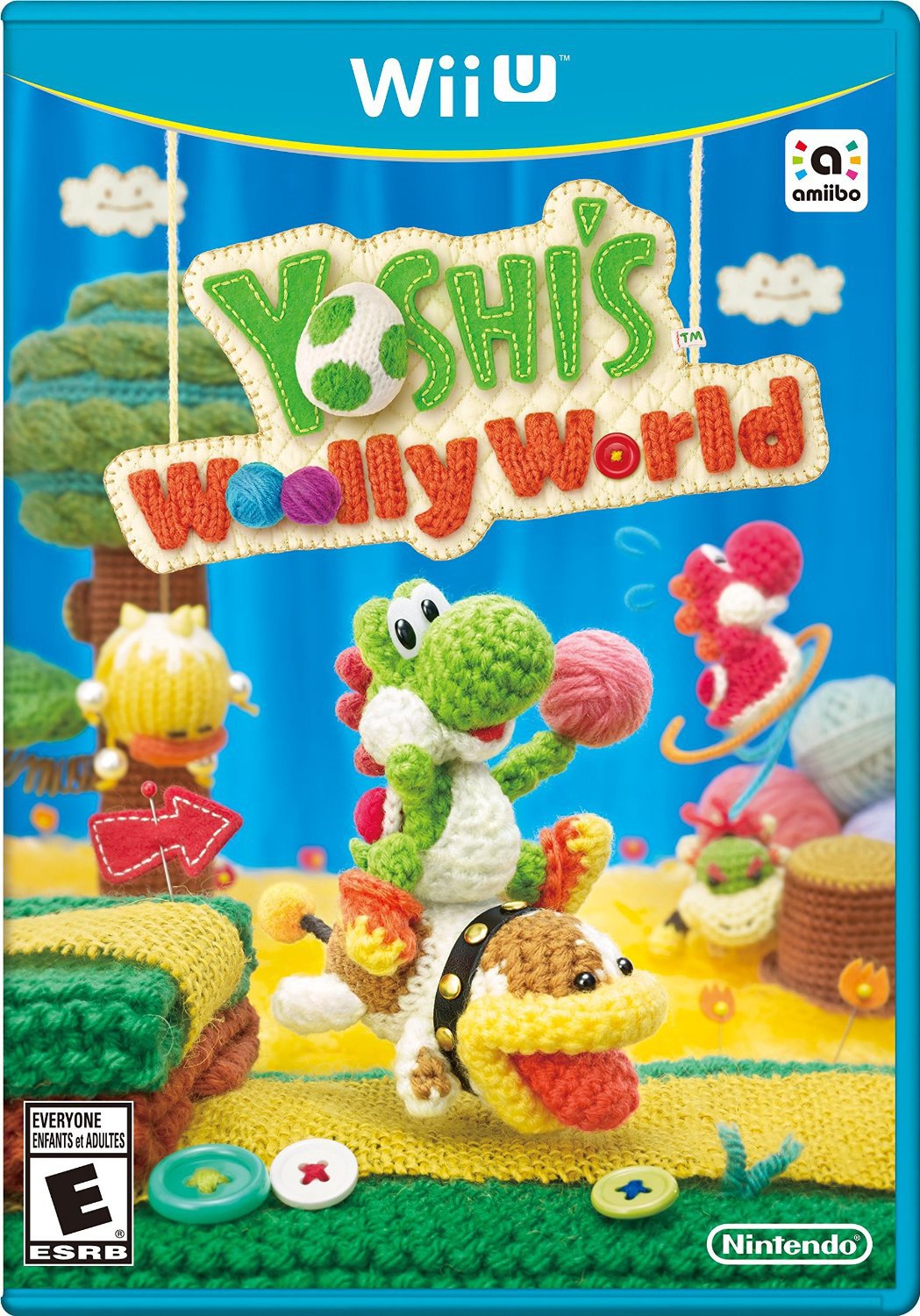 Yoshi's Woolly World Wii U Physical Game Disc US