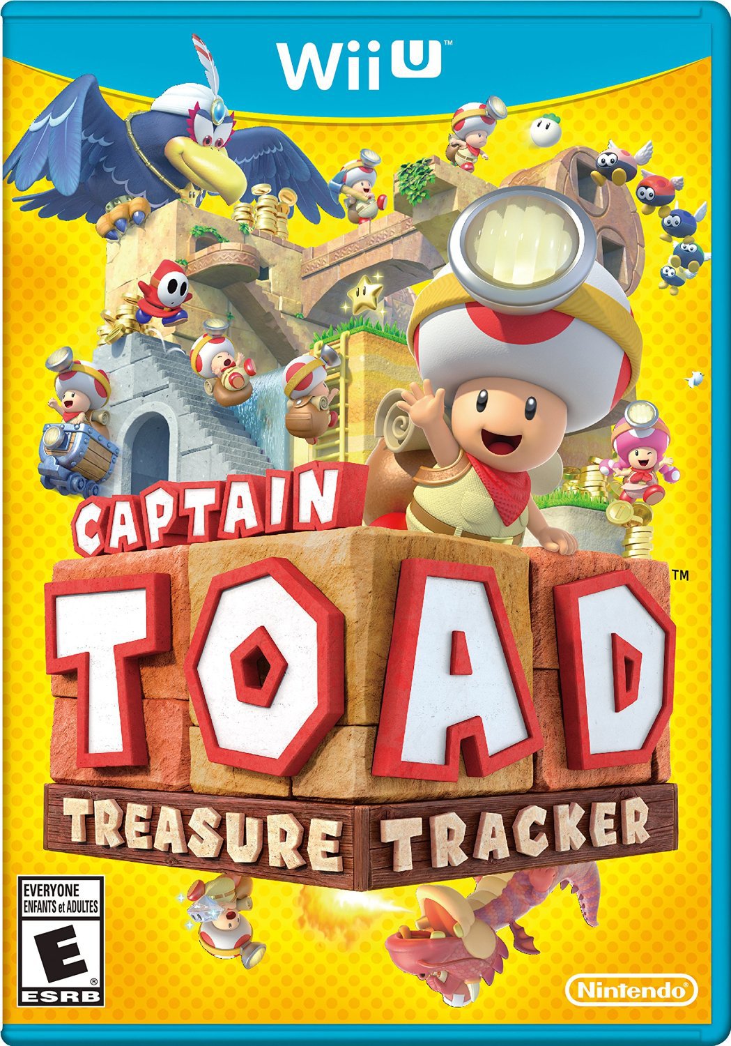 Captain Toad: Treasure Tracker Wii U Physical Game Disc US