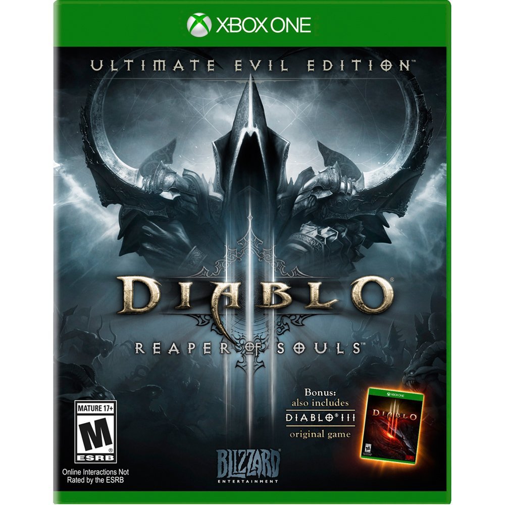 Diablo III: Ultimate Evil Edition Xbox One Physical Game Disc US