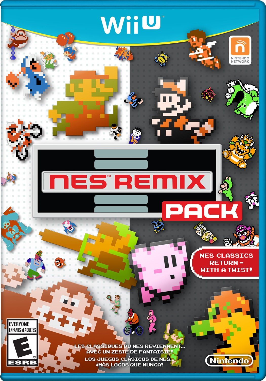 NES Remix Pack Wii U Physical Game Disc US