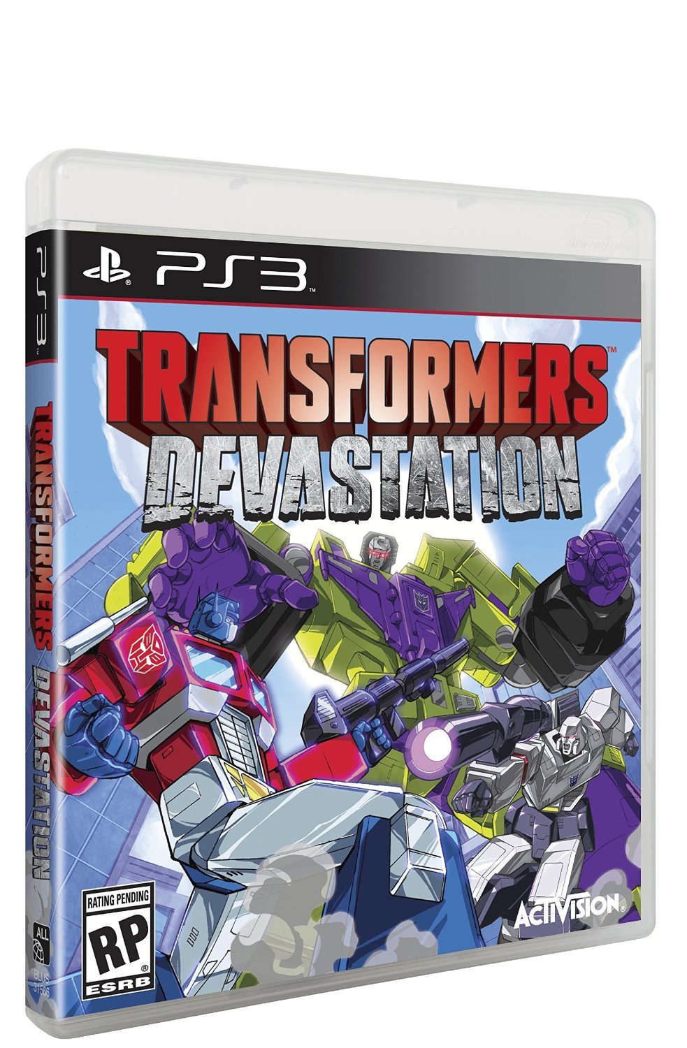Transformers Devastation PS3 Physical Game Disc US