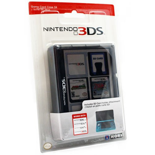Nintendo 3DS Game Card Case 24 - Black