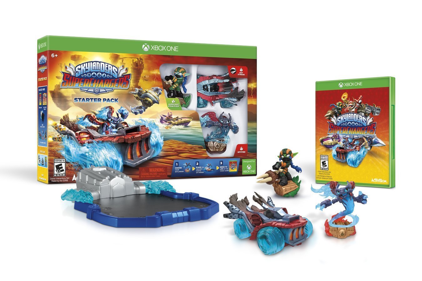 Skylanders SuperChargers Starter Pack Xbox One Physical Game Disc US