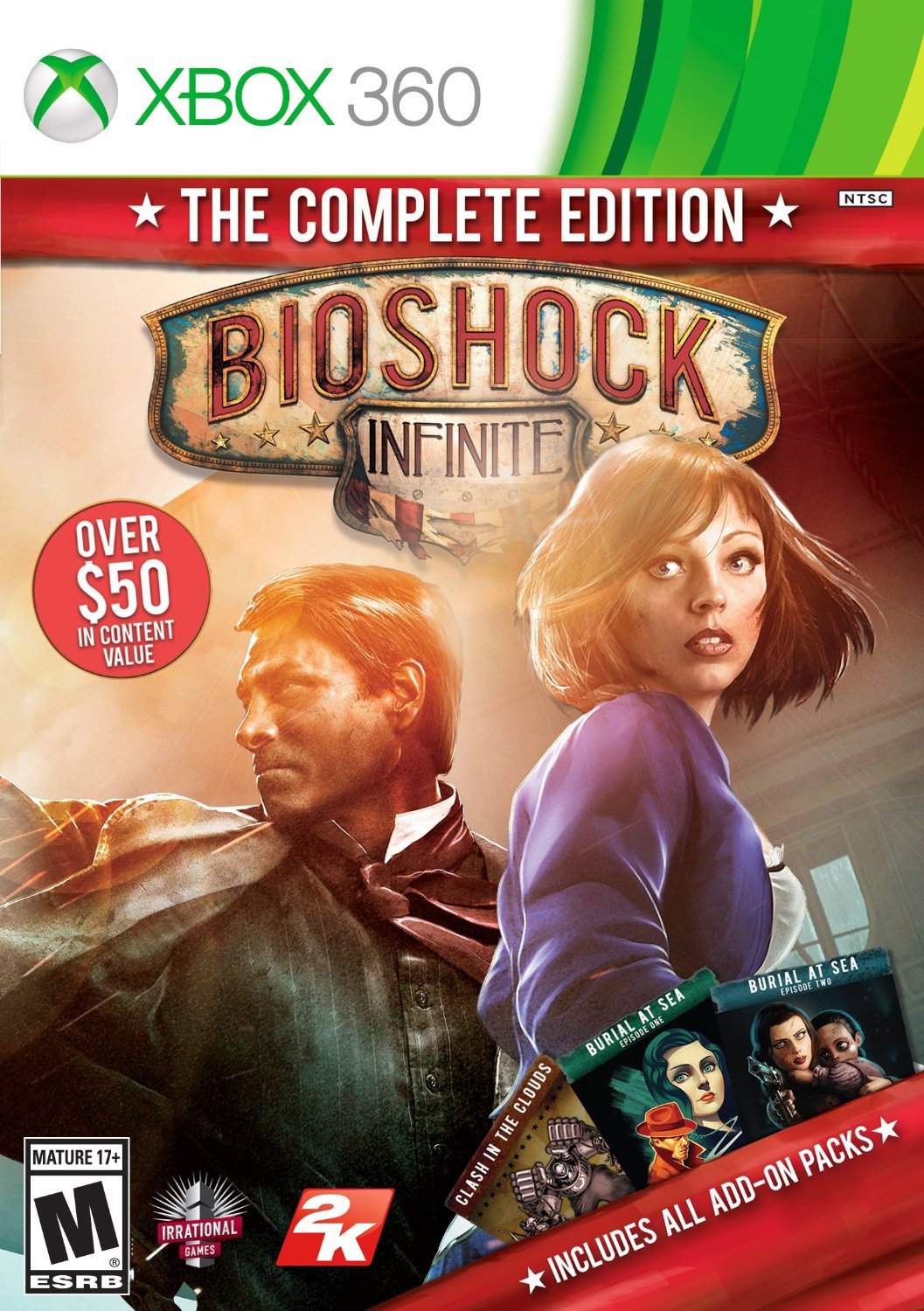 Bioshock Infinite: The Complete Edition Xbox 360 Physical Game Disc US