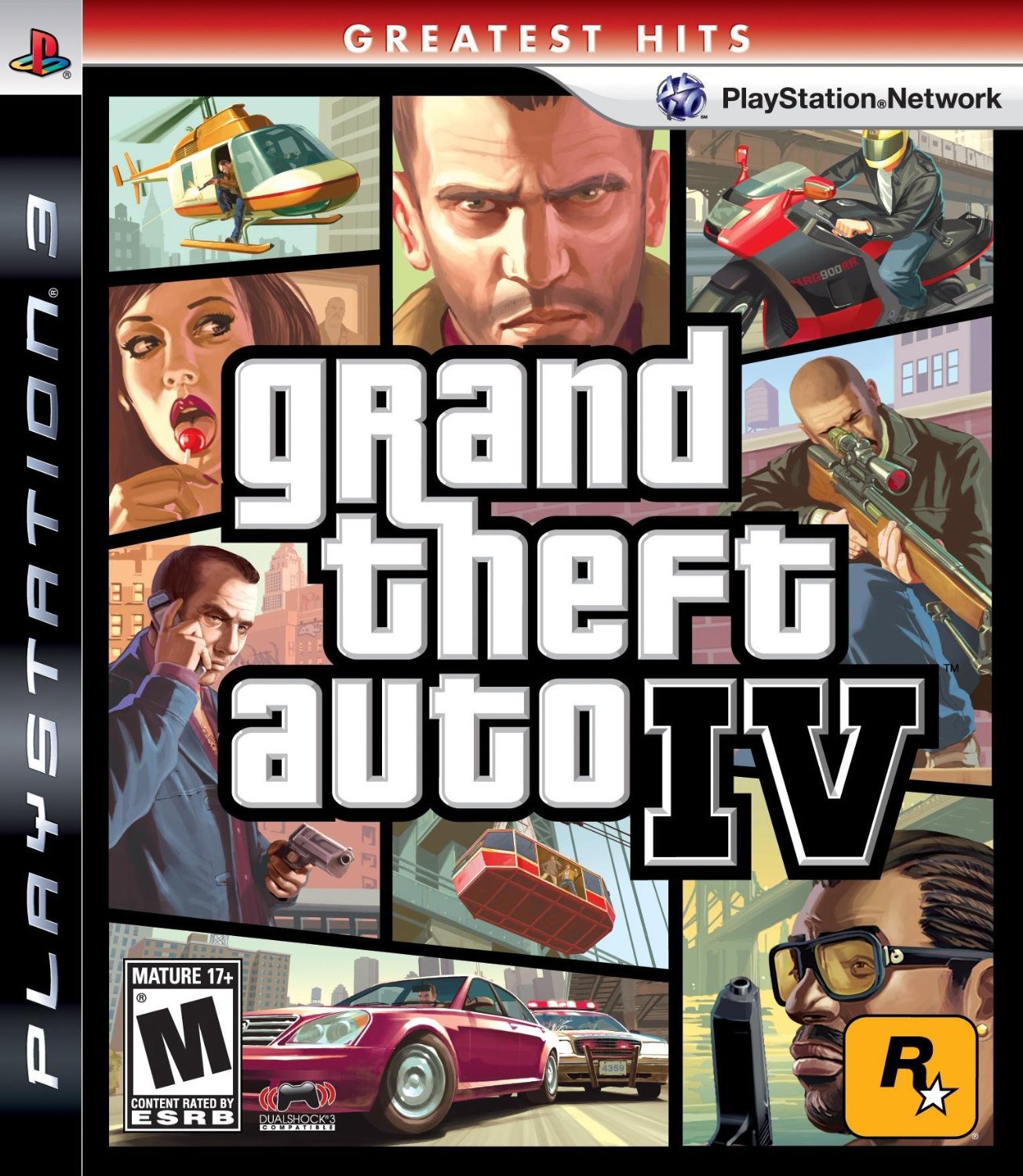 Grand Theft Auto IV PS3 Physical Game Disc US