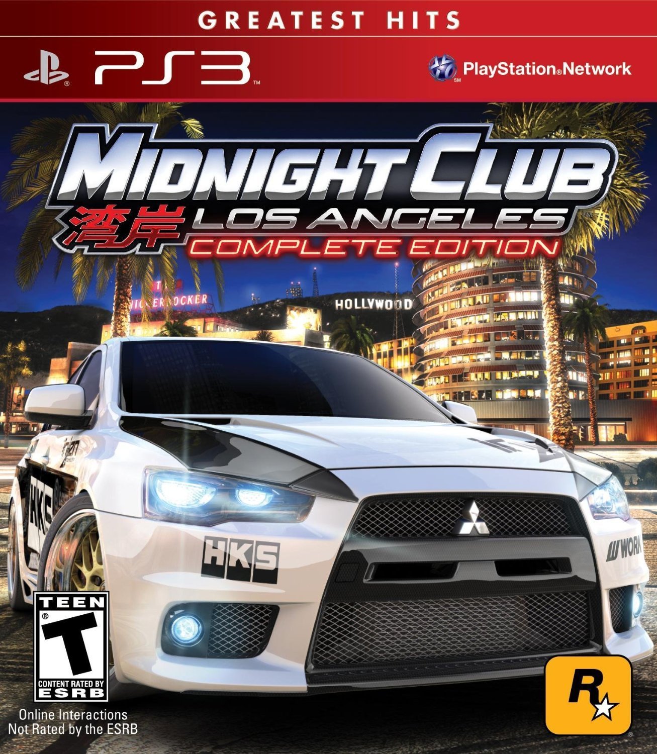 Midnight Club: Los Angeles - Greatest Hits - Complete Edition PS3 Physical Game Disc US