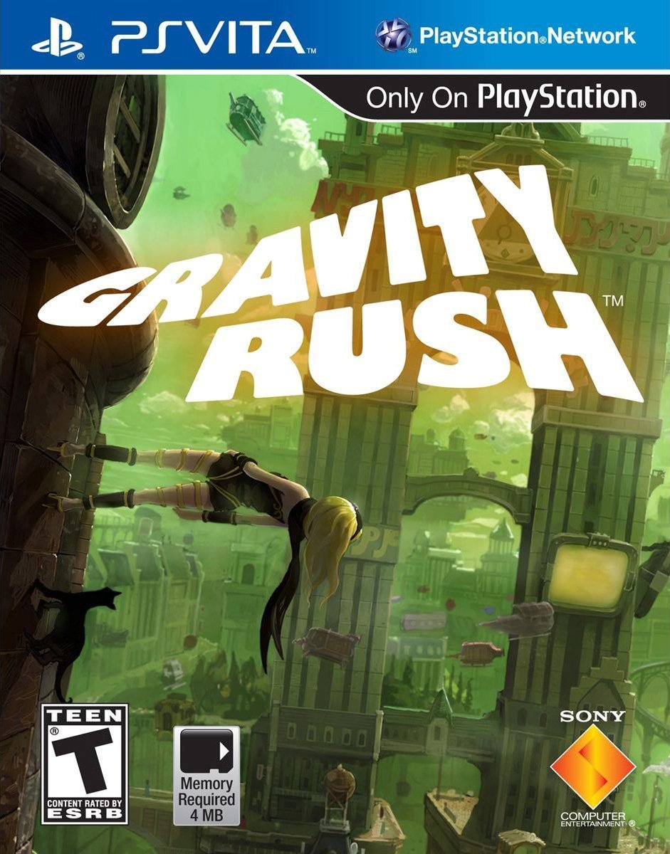 Gravity Rush PSVita Physical Game Cartridge US