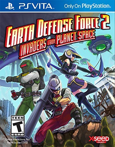 Earth Defense Force 2: Invaders from Planet Space PSVita Physical Game Cartridge US