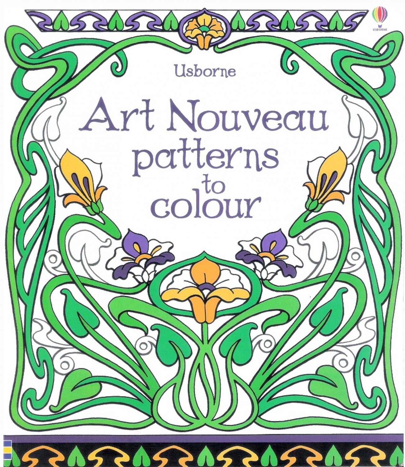 Art Nouveau Patterns to Colour Kids Adult For Relieve Stress Kill Digital Copy